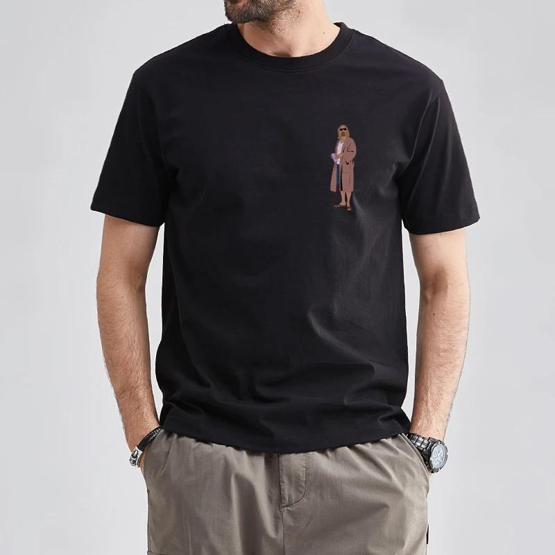 Men Women TShirts The The Big Lebowski The Dude Abide Walter The Jesus Artsy Awesome Artwork Print Tops Unisex Summer XS-4XL