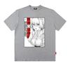 Trendy Brand Men'S Y2K Cartoon Printing T-Shirt Japanese Street Trend Large Version Loose Cotton T-Shirt Men And Women