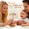 Musical Instruments Montessori Music Wooden Cartoon Bee  Ringing Toy 0 12 Months Toys Kids Early Educational Wooden Instruments