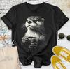 Coffee Otter T Shirt