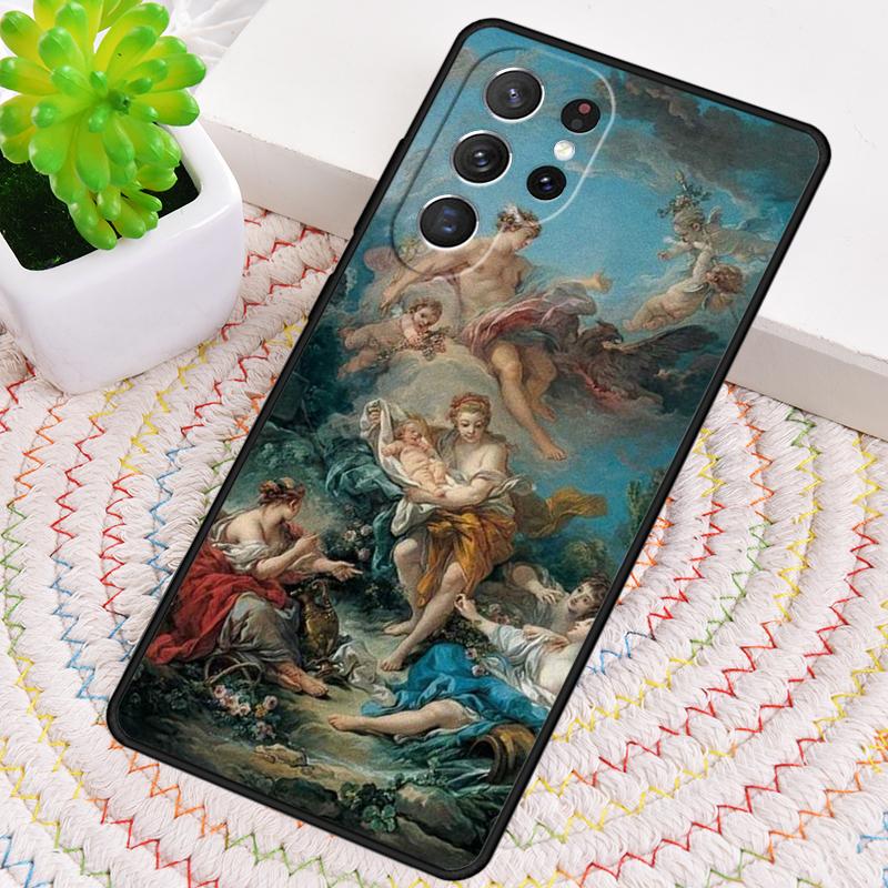 Renaissance art Painting print Phone Case For Samsung Galaxy note 10 pro S26 S25 S24 S23 S22 Ultra Plus S21 FE S20 Cover
