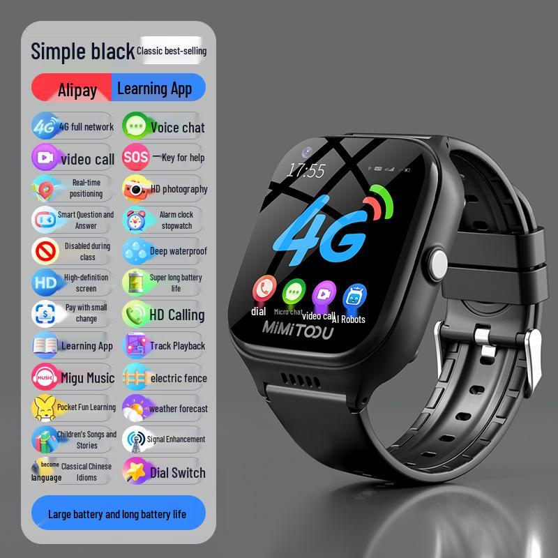 Mimi Rabbit Smart 4G & 5G Teen Phone Watch for Kids