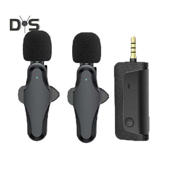 

Беспроводной петличный микрофон с шумоподавлением, быстрое сопряжение, Plug Play, универсальный мини-микрофон с всенаправленным звукоснимателем на 360 градусов B