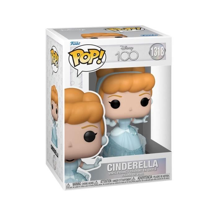 Funko - Disney's 100th Anniversary - Figurine POP! Cinderella 9 Cm