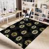 1PC Boston Bruins Non-Slip Floor Carpet Compatible for Office&Living Room&Bedroom&Dining Room - Flat - Weave Machine-S0399