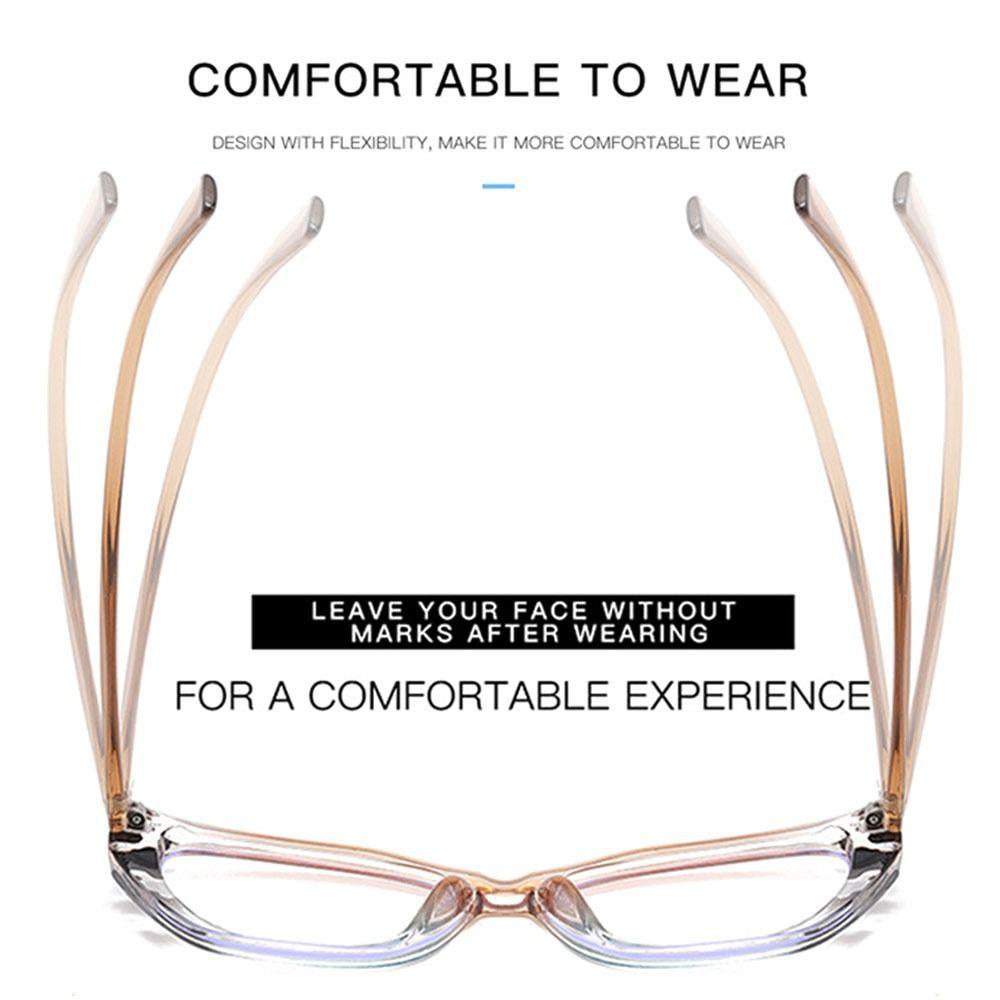 Blue Ray Blocking Anti-Blue Light Glasses Ultralight Eye Protection Square Eyeglasses PC Optical Spectacle Eyeglass Office