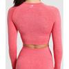 Gymshark Vital Seamless 2.0 Crop Top Coral Red Marl B1a3d Rb0z