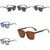 Men's Classic Retro Driver Sunglasses Uv400 Polarized Square Shades For Fishing Driving