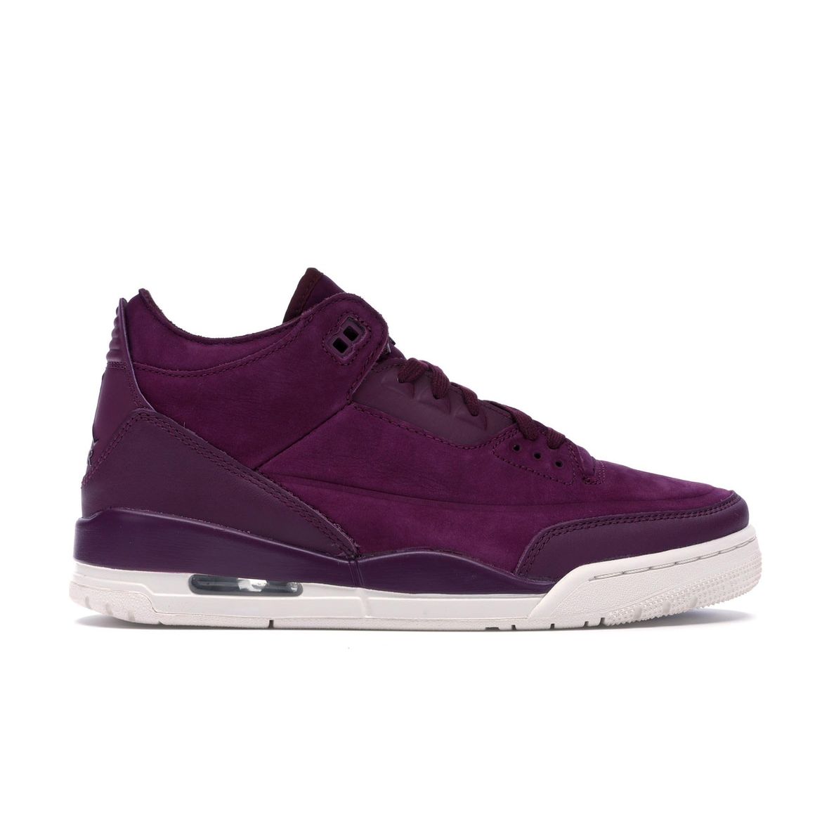 

Женские кроссовки Air Jordan 3 Retro Bordeaux Purple Sail AH7859-600