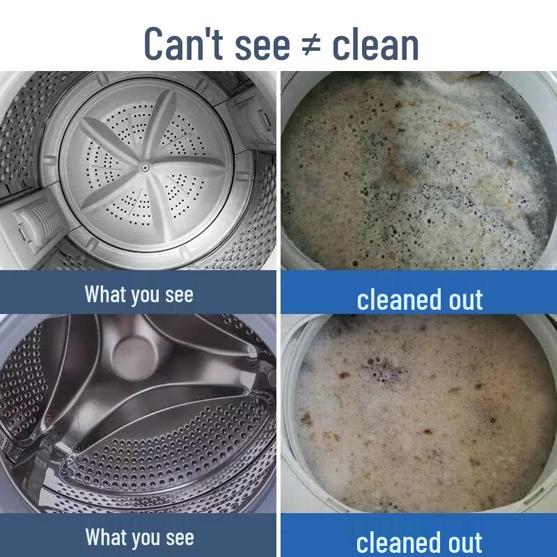 36er-Pack Brausetabletten zur Reinigung der Waschmaschinentrommel - Für vollautomatische Maschinen