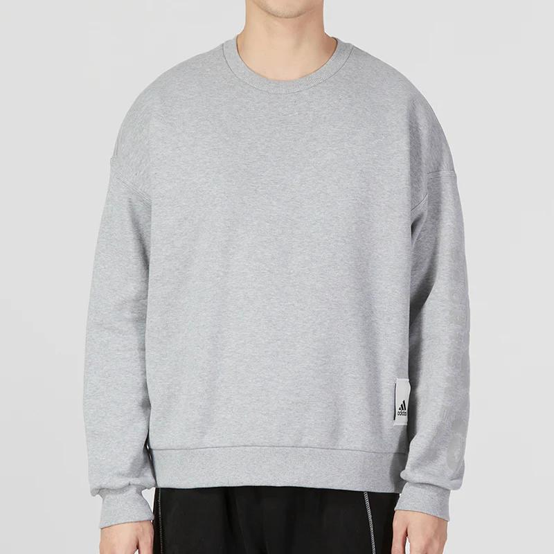 Adidas Caps Sweatshirt Men Tops Gray IA9365