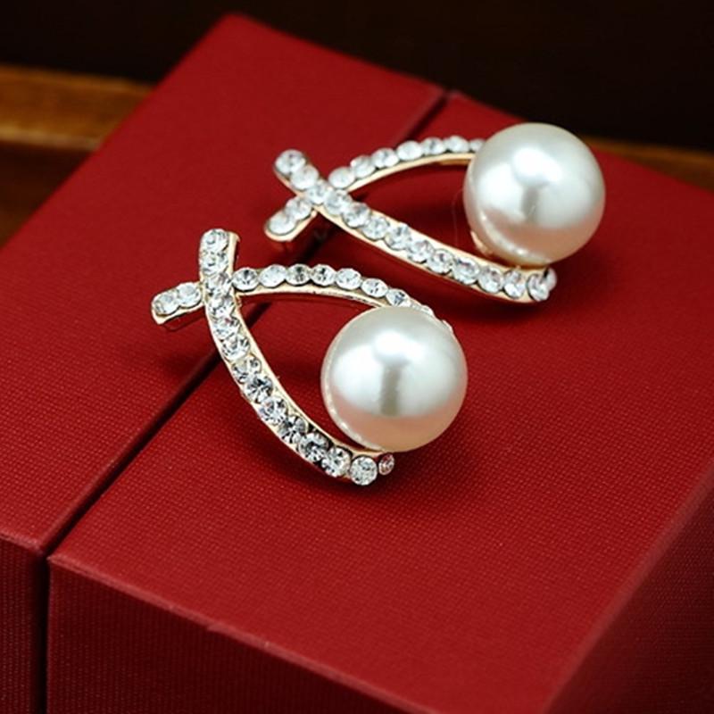 Elegant Drop Earrings Cute Dangle Earrings For Women Shiny Wedding Jewelry KTJ