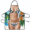Creative Funny Character Print Waterproof Apron For Kitchen Cooking Home Use
