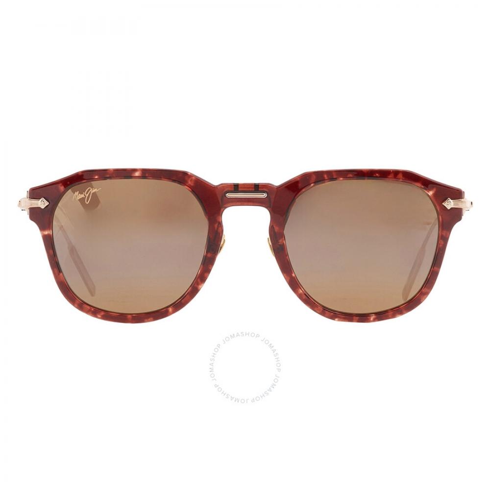 

Maui Jim Alika HCL Bronze Square Unisex Sunglasses H837 10 49