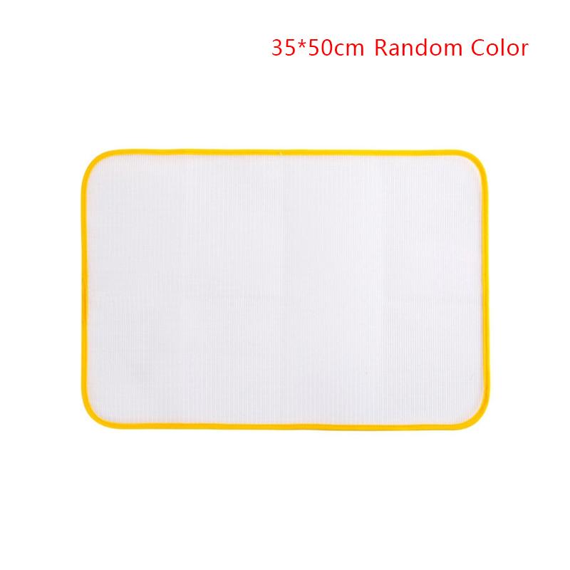 Heat Resistant Ironing Sewing Mesh Cloth Protective Insulation Pad Home Ironing Board Mat Anti-Scalding Tools Random Color