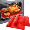 Silicone Baking Dishes NonStick Baking Tray Mat Multi Purpose BBQ Pizza Pad Suitable for Oven Cooking Pots Grill Barbecue