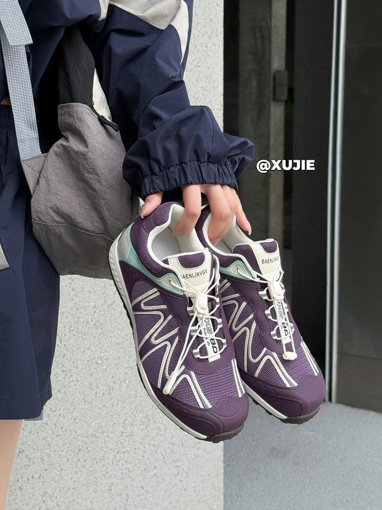 Fashion color matching breathable Forrest Gump sports shoes women's 2025 new versatile platform hiking shoes casual shoes trendy shoes