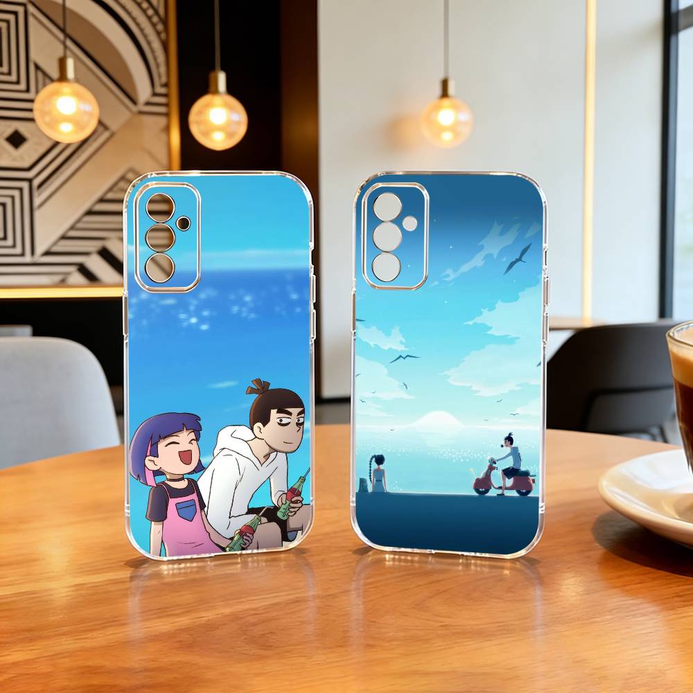 S-Scissor Anime Seven Phone Case Transparent Silicone Soft For SamsungA10,12,20,21S,30,31,40,50,51,52,70,71