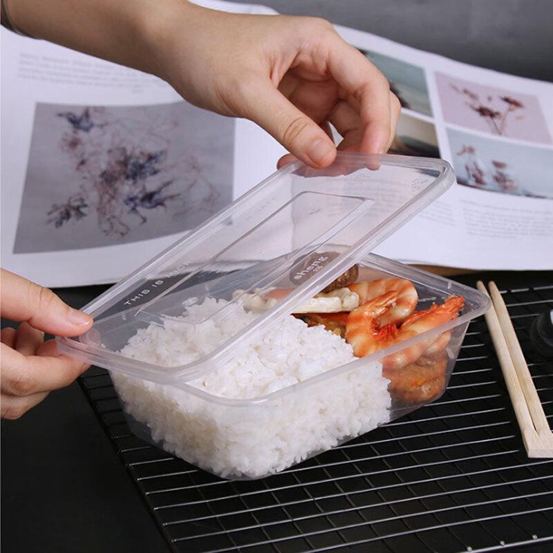 Einweg-Lebensmittelbehälter mit Deckeln