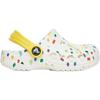 Crocs Baya SEASONAL PRINTED Anti Slip Wear Resistant Low Top Children's Sandals White Kids'