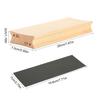 Wood Polished Sanding Block for Guitar Fret Leveling Fingerboard Luthier Tools with Sandpaper Guitar Repair Tools Kits