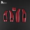 For Mercedes Benz A B C E S GLC CLA GLA GLE GLS CLS GLK ML Class W205 W213 W212 Carbon Car Wiper Gear Shift Rod Cover W176 W204