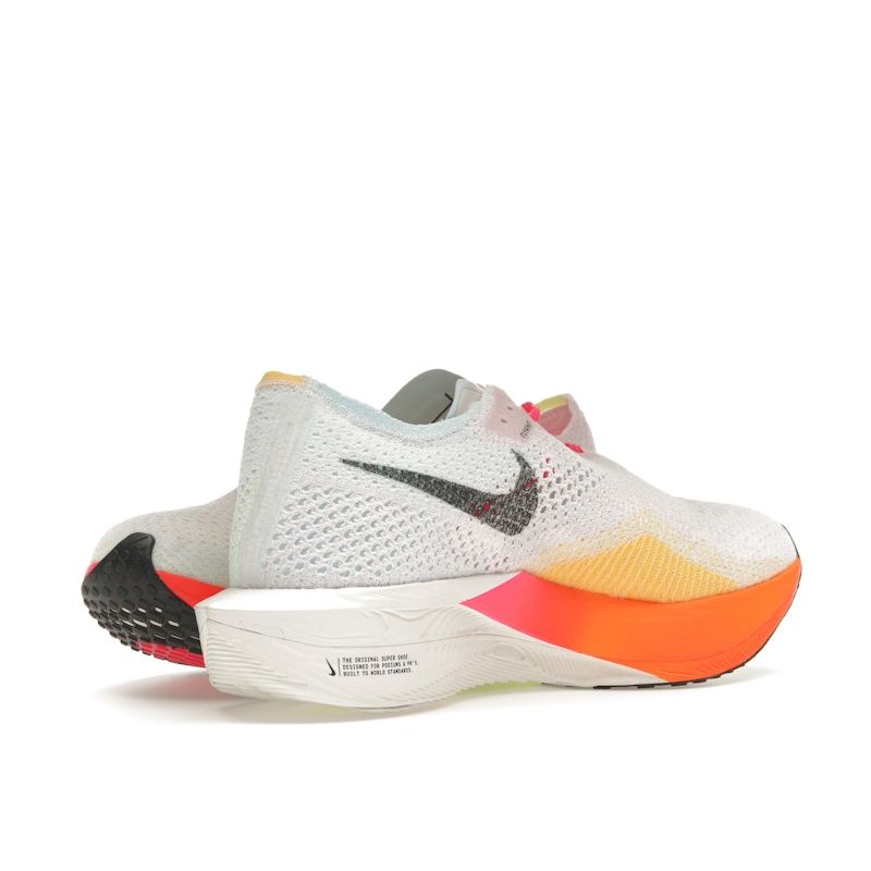 Nike ZoomX VaporFly Next% 3 Flerfarget Herresneakers Volt Hyper-Rosa Svart HQ3219-902