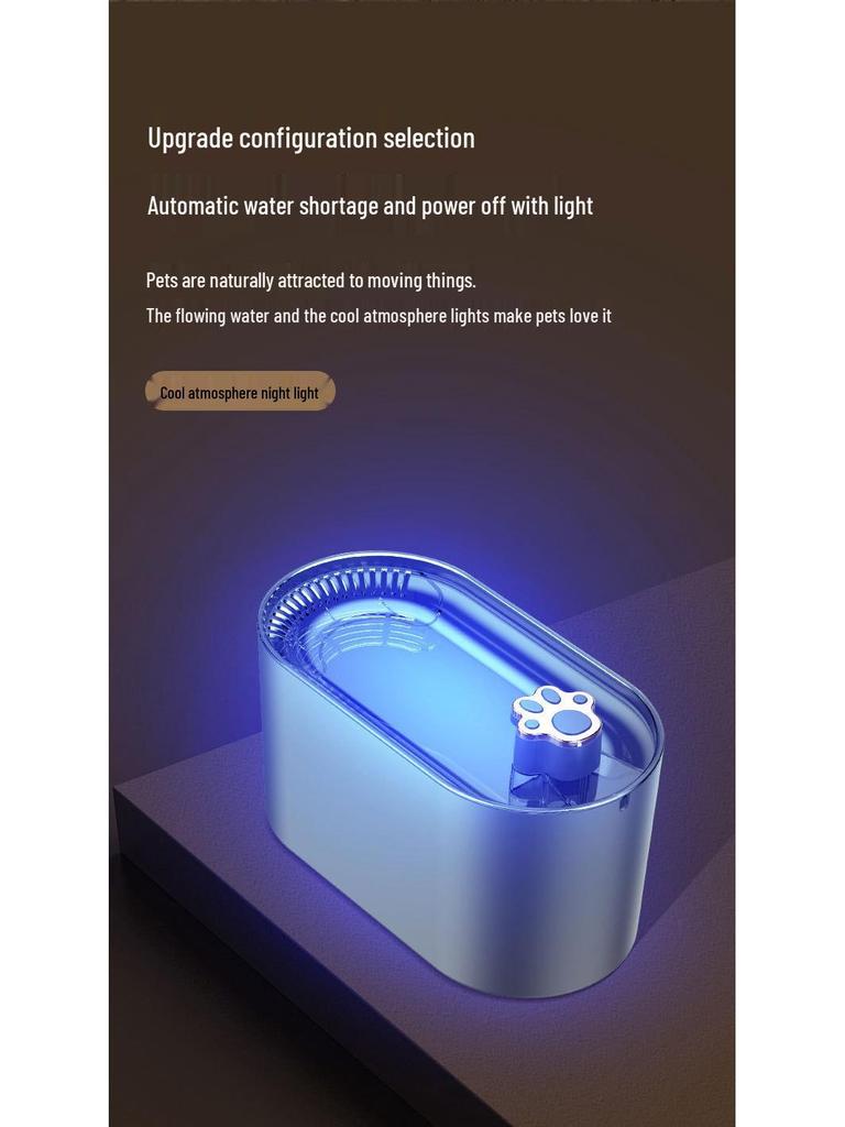 Smart Automatic Pet Water Fountain for Cats and Dogs