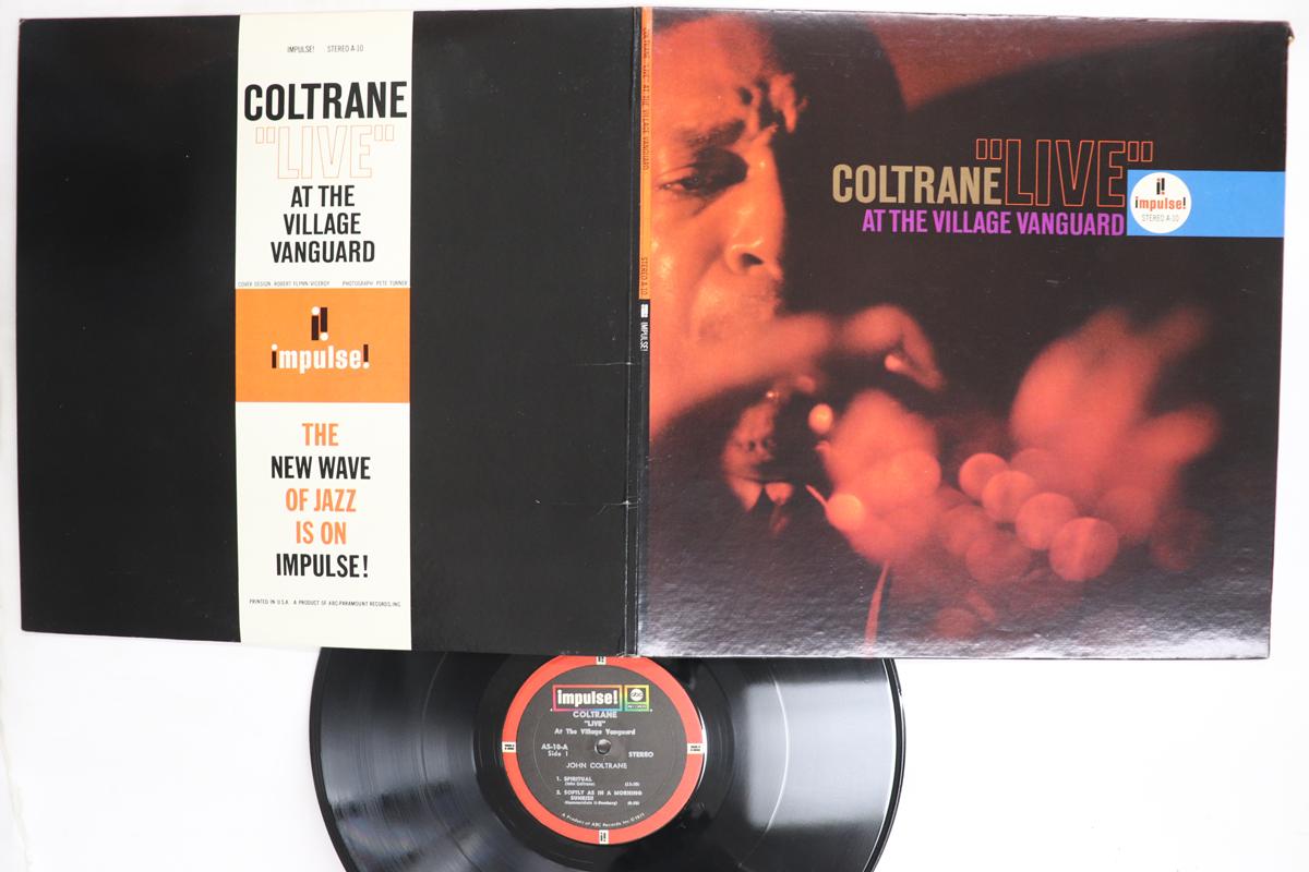 Виниловая пластинка JOHN COLTRANE Live At The Village Vanguard AS10 IMPULSE 1971 США Джаз Б/У