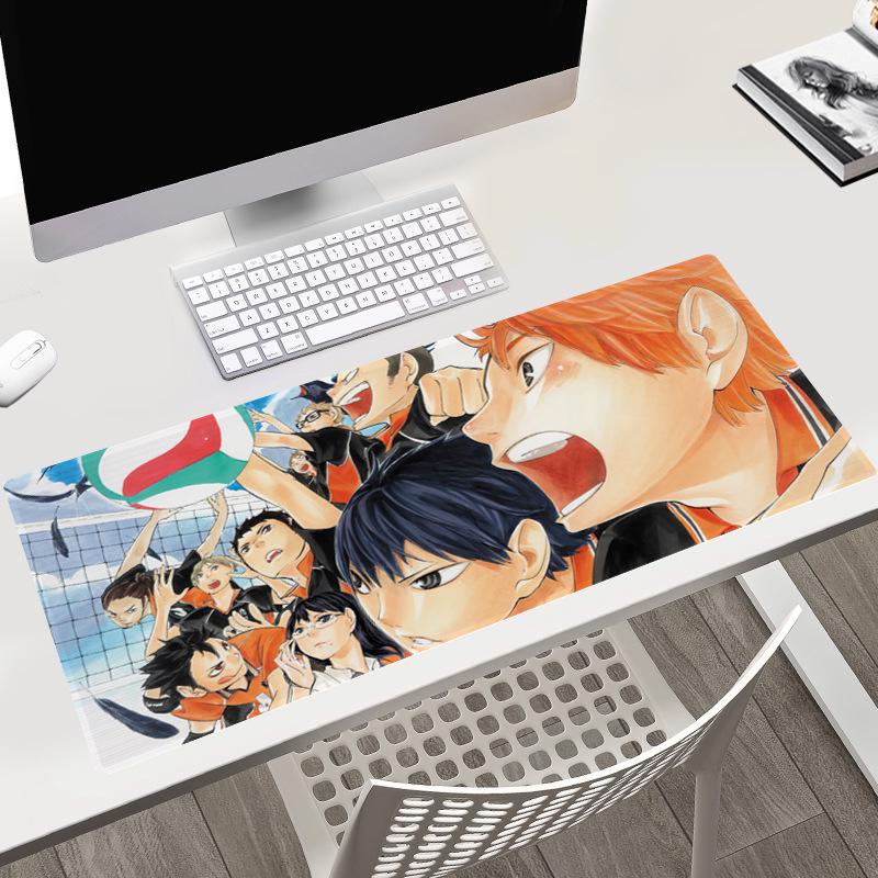 Haikyuu!! Hinata Shoyo Duża Podkładka pod Klawiaturę i Mysz (40x90x0.3CM) Projekt anime