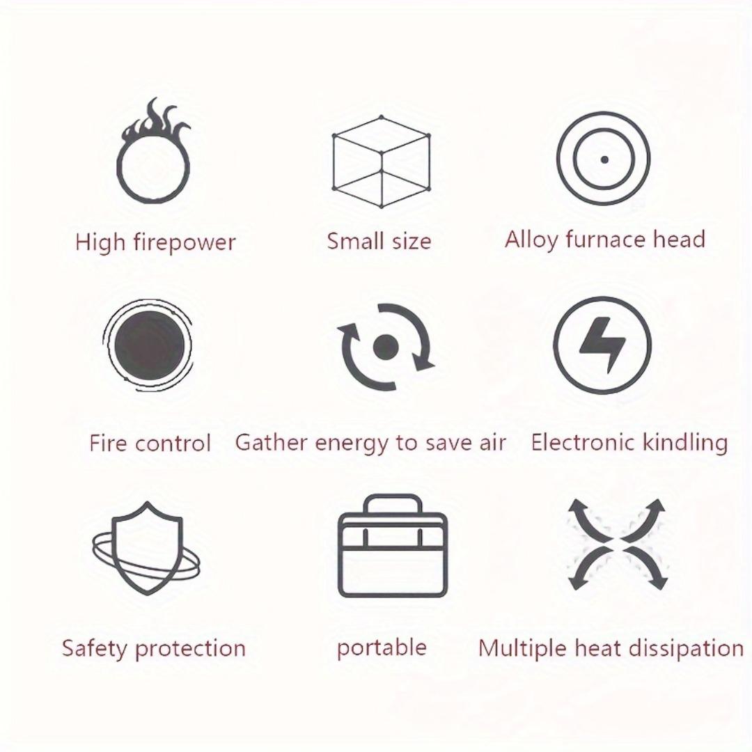 1 шт. Мини-портативная газовая плита — фото 8