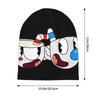 MugUnisex CupHead Skullies Beanies Hats Game Fashion Unisex Street Caps Warm Dualuse Bonnet Hat