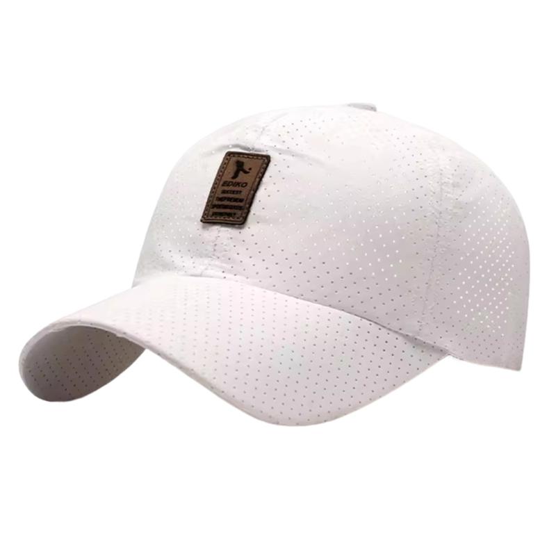 

Унисекс Солнцезащитная шляпа Широкополая бейсболка Быстросохнущая Ветрозащитная Дышащая Шляпа-солнцезащитный козырек для улицы Сюрприз-подарок белый