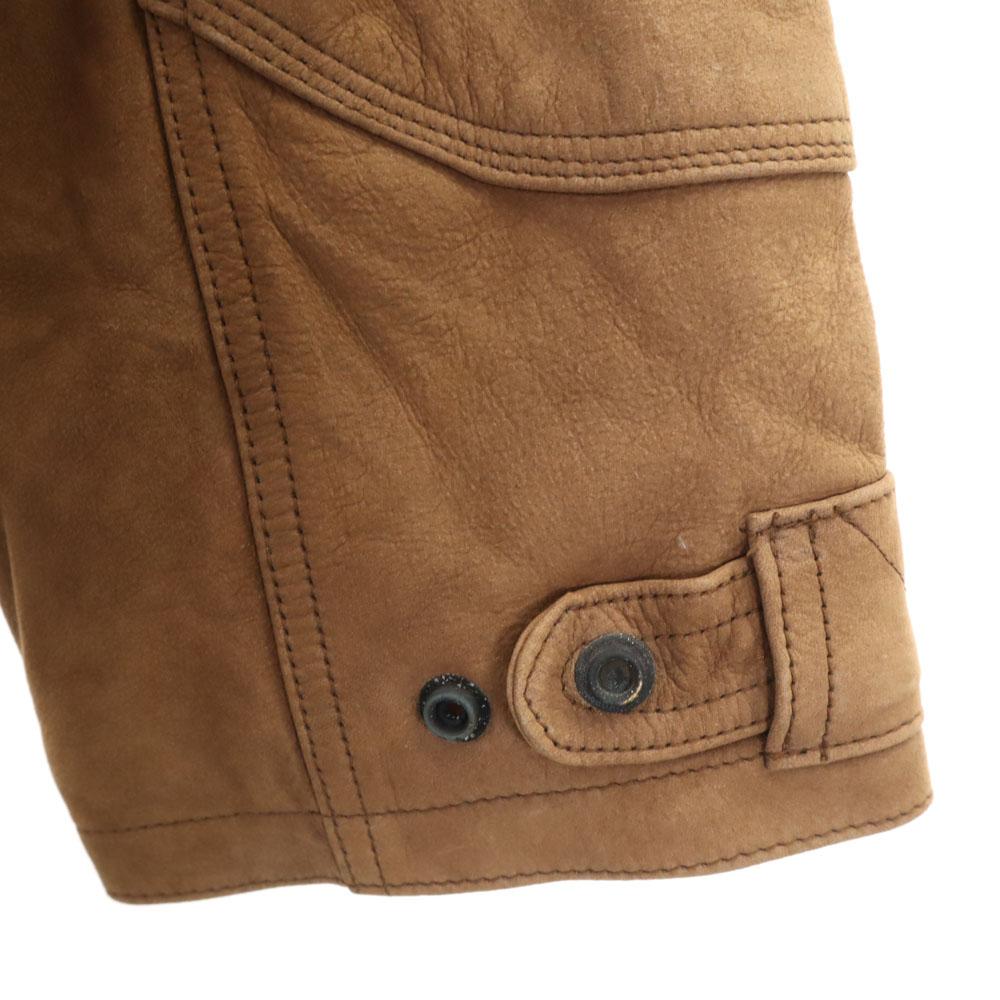 American Classics unused Genuine Leather leather jacket M Beige Tagged Men's Used