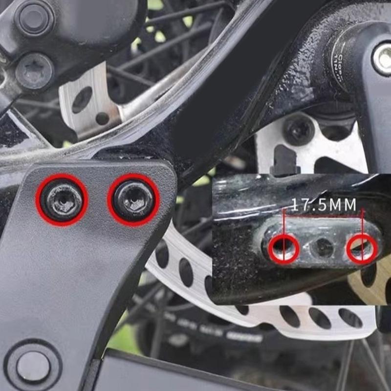 Rear Side Stand for 26/27.5/29inch Bicycles Nonslip Adjustable Bikes Side Stand for Mountain Bikes Bicycles Kickstand