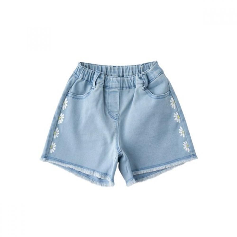 

Little Ground Denim Pants Flower 76312 412 02 SKY/110