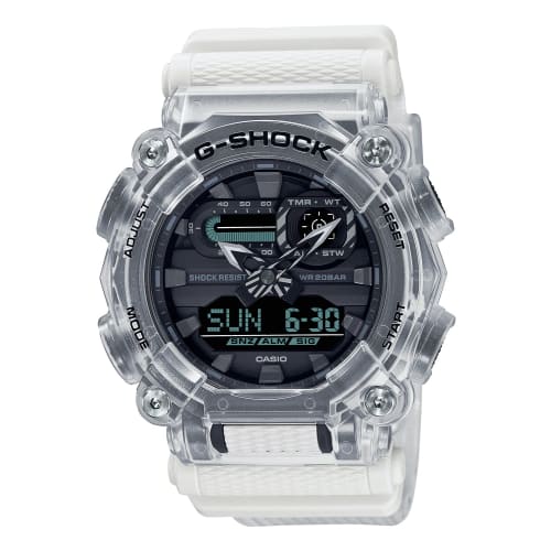 

Мужские белые часы Casio G-Shock серии Sound Wave GA-900SKL-7AJF