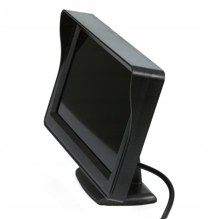 Monitor Lcd 4,3'' Kamera Cofania Parkowania Dvd
