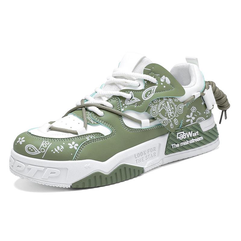 New autumn breathable board shoes trendy shoes sports and leisure running shoes young and young men's shoes non-slip shoes