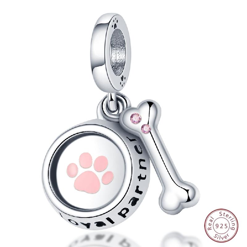 Copper Beaded Pendant Shiny Zirconia Spring Bow Original 3Mm Bracelet Women Fine Jewelry