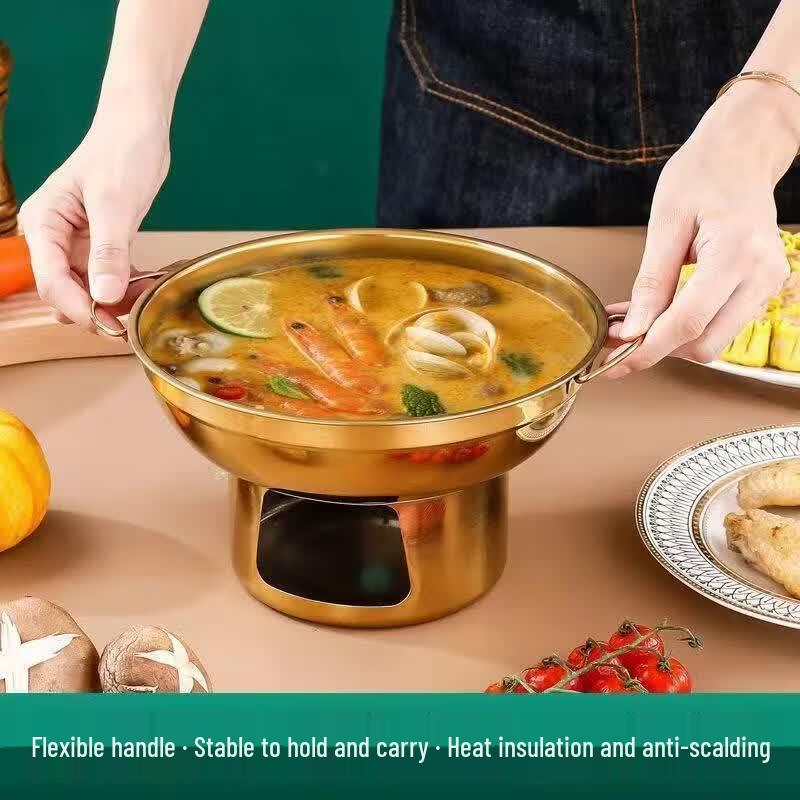 

Stainless Steel Dessert & Fruit Hotpot