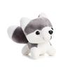 4color Plush Toy Keychain Plush Doll Kawaii Cartoon Dog Keychain Cute 10cm Siberian Husky Stuffed Doll Key Ring