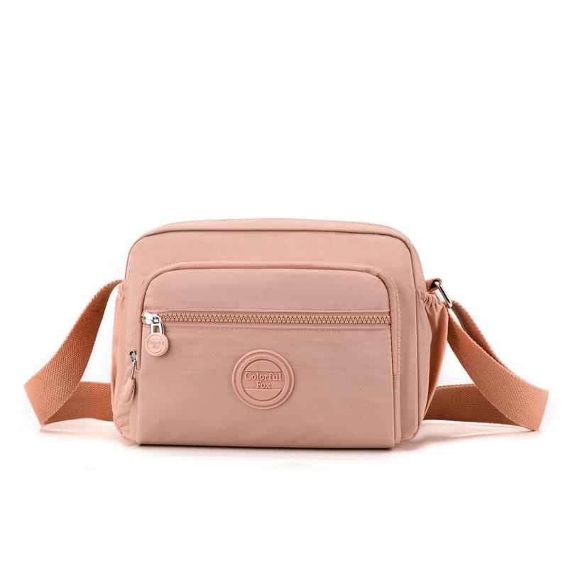 New women's fashion trend shoulder bag outdoor casual messenger bag multi-layer mother bag