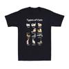 Types of Cats Shirt Funny Cat Kittens Novelty Cat Lover Gift Men's T-Shirt