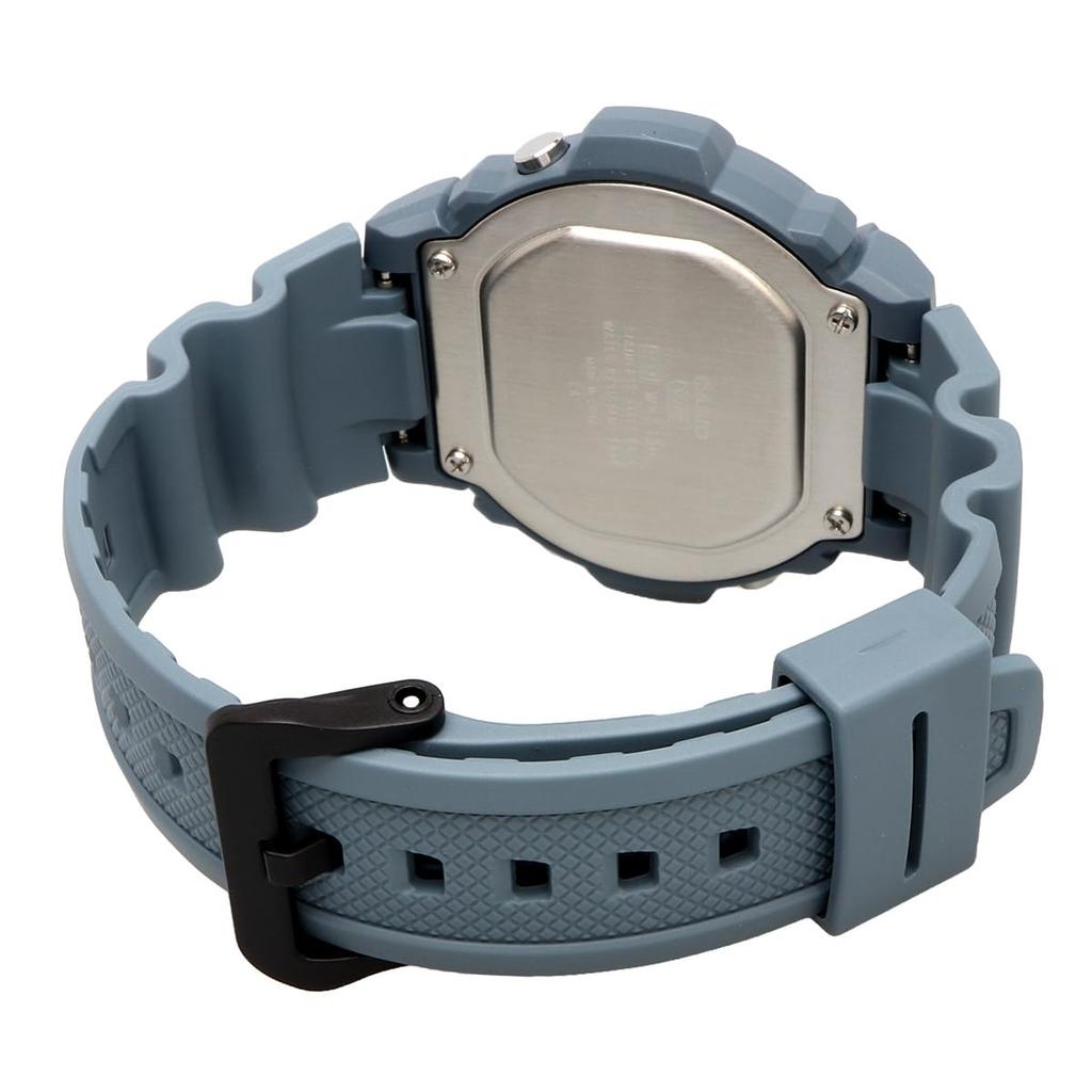 Casio Standard Digital Watch Matte Grayish Blue W-219HC-2BV Men's (Overseas Model) [Used]