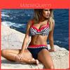 Trendiges 2018 Mode-Bikini-Set Für Damen Mit Push-up Gepolstertem Design Und Polka Dots