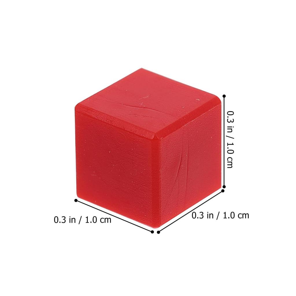 Alasum 200 Pieces Cube Blocks for Kids, Geometry Game Tiles, Toys, Fidget Pens, Square Blocks, Plastic Craft Cubes