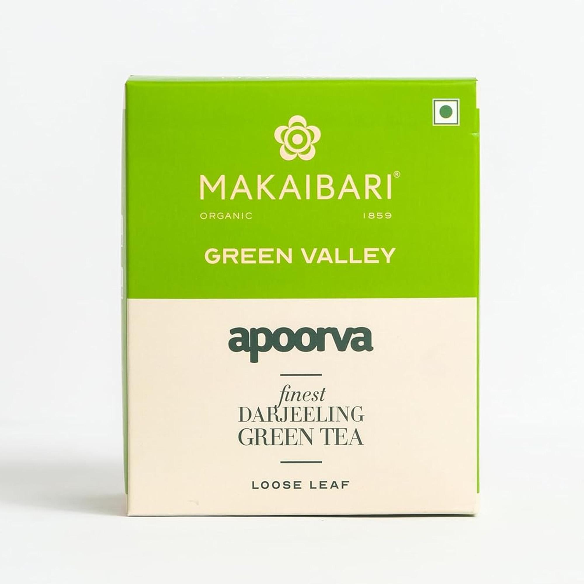 Makaibari Green Valley Apoorva Finest Darjeeling Loose Green Tea 250 g Premium Antioxidant Rich Refreshing Energizing