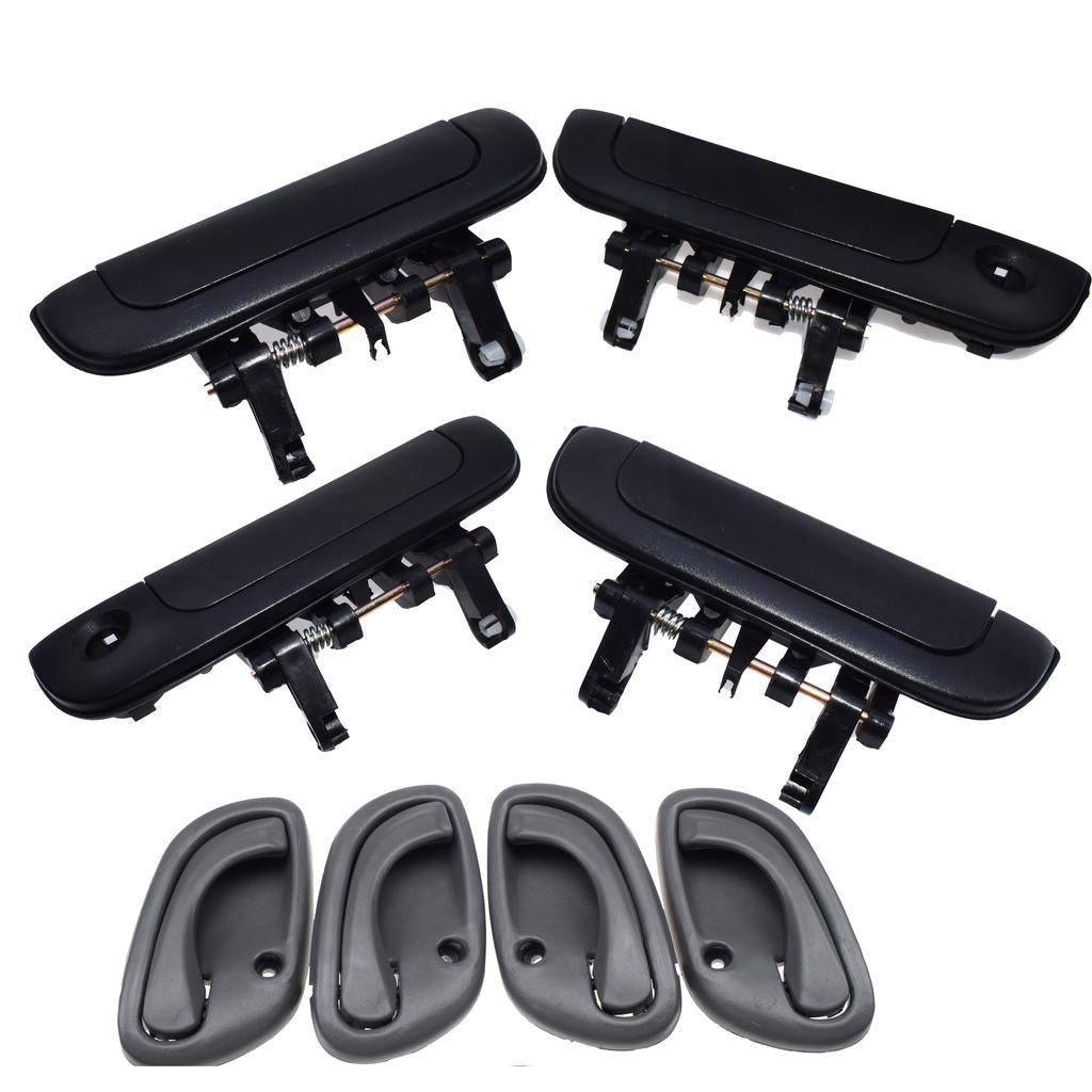 Outside or Ide Front Rear Left Right Door Handle LH RH For Suzuki Esteem Baleno 1995 1996 1997 1998 1999 2000 2001 Grey Black