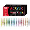 Set de Marqueurs Acryliques - 366 Couleurs pour l'Art Étudiant, le Graffiti et la Peinture, Fournitures d'Art Empilables